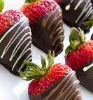 chocolate covered strawberries $20 1/2 dozen dozen $35